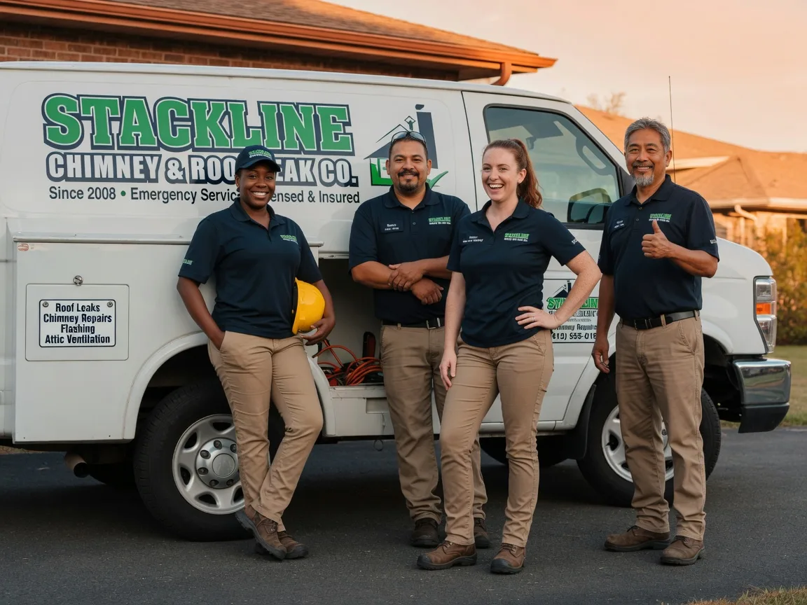 Chimney flashing repair company in Los Alamos, CA